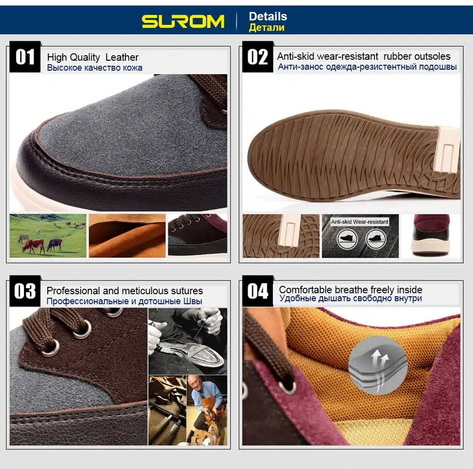 2017 Men's Leather Casual Shoes Suede Moccasins Men Loafers Patchwork Color Brand Male Shoes Chaussure Homme zapatos hombre 4