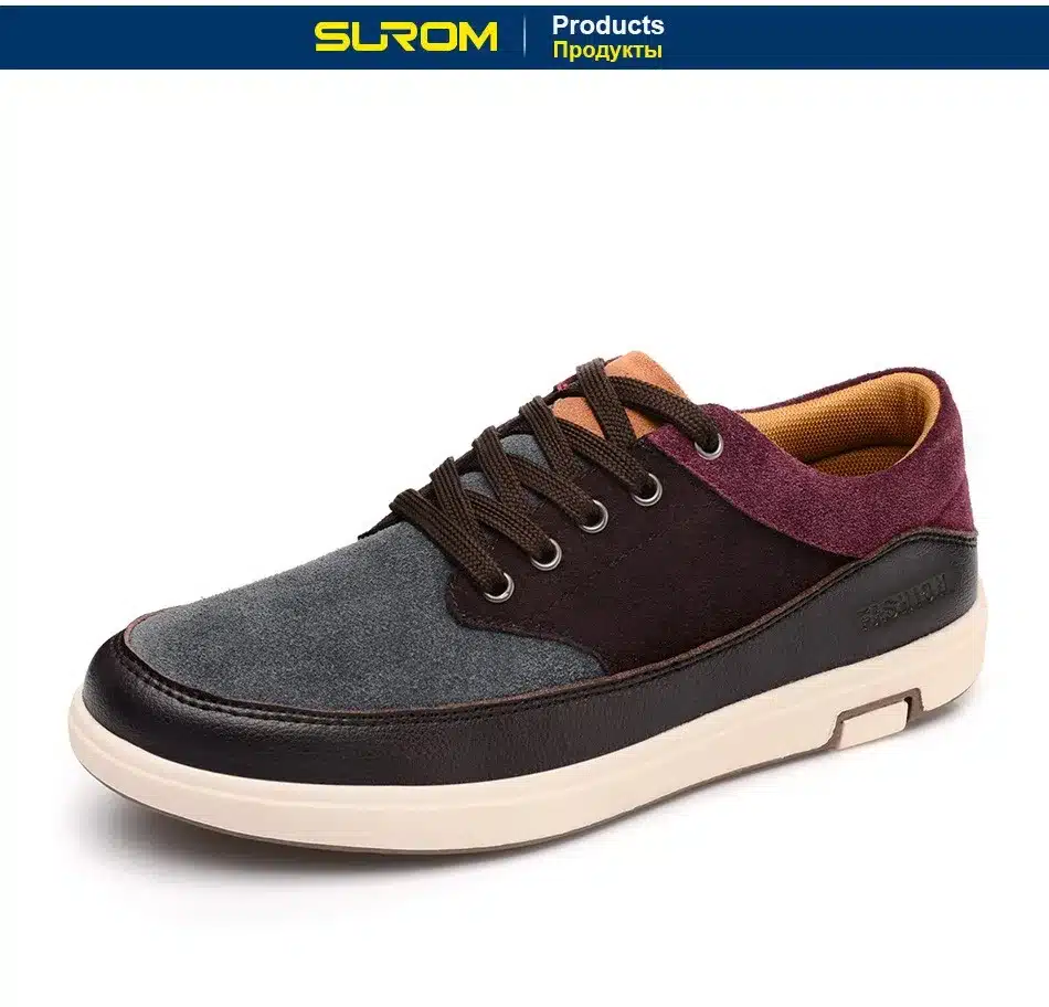 2017 Men's Leather Casual Shoes Suede Moccasins Men Loafers Patchwork Color Brand Male Shoes Chaussure Homme zapatos hombre 11