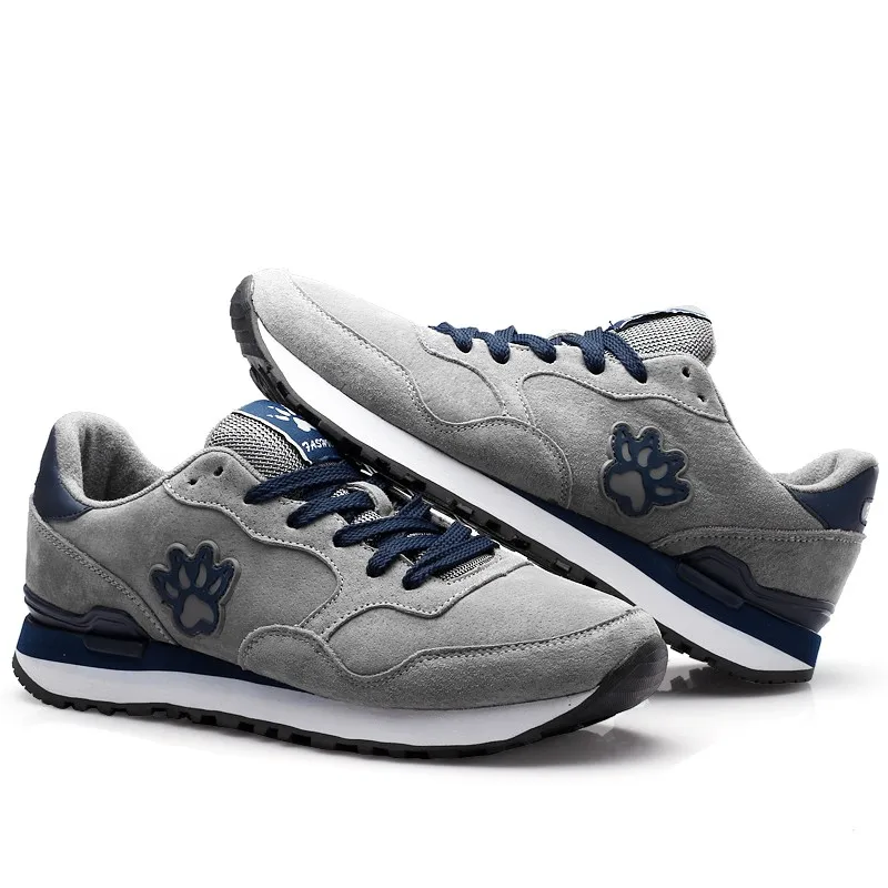 Genuine Leather Suede men Shoes Sport Fashion Men Casual shoes Breathable Walking Mens Trainers Chaussures Hombre Femme 14