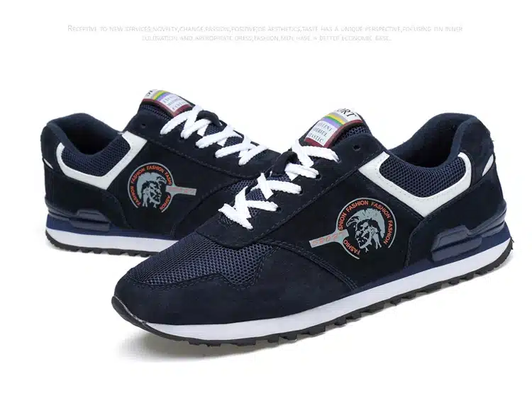 Genuine Leather Suede men Shoes Sport Fashion Men Casual shoes Breathable Walking Mens Trainers Chaussures Hombre Femme 34