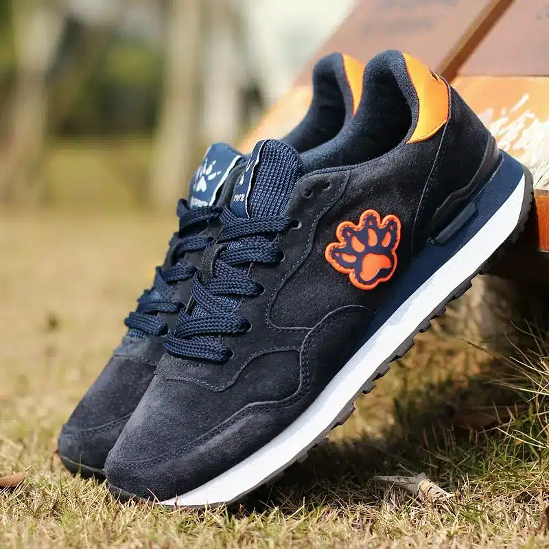 Genuine Leather Suede men Shoes Sport Fashion Men Casual shoes Breathable Walking Mens Trainers Chaussures Hombre Femme 36