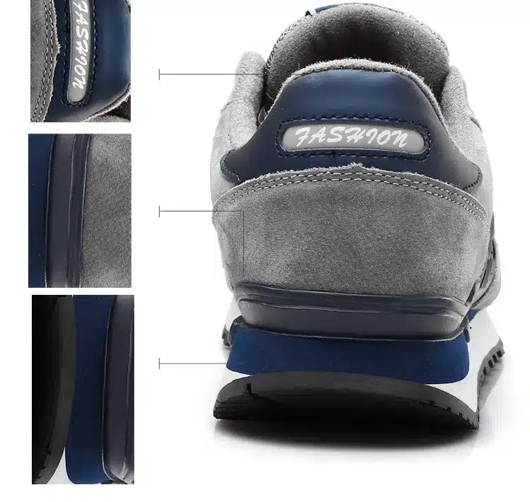 Genuine Leather Suede men Shoes Sport Fashion Men Casual shoes Breathable Walking Mens Trainers Chaussures Hombre Femme 42