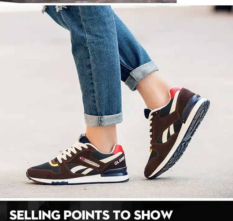 Genuine Leather Suede men Shoes Sport Fashion Men Casual shoes Breathable Walking Mens Trainers Chaussures Hombre Femme 53