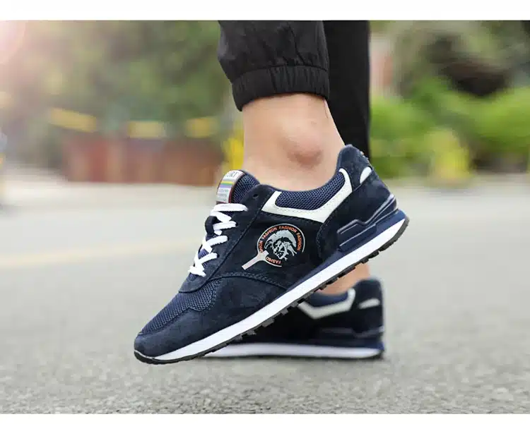 Genuine Leather Suede men Shoes Sport Fashion Men Casual shoes Breathable Walking Mens Trainers Chaussures Hombre Femme 57