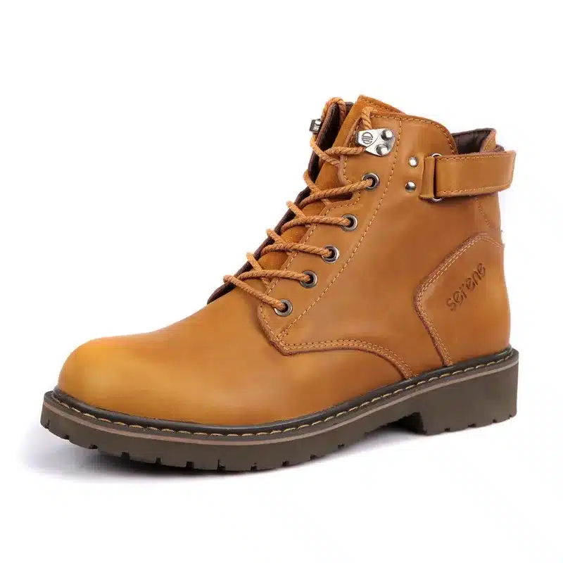 SERENE Brand 2017 Fashion Men Boots Plus Size 37~45 Winter Boot Casual Shoes British Style Tooling Boots Desert Boots Work Shoes 7