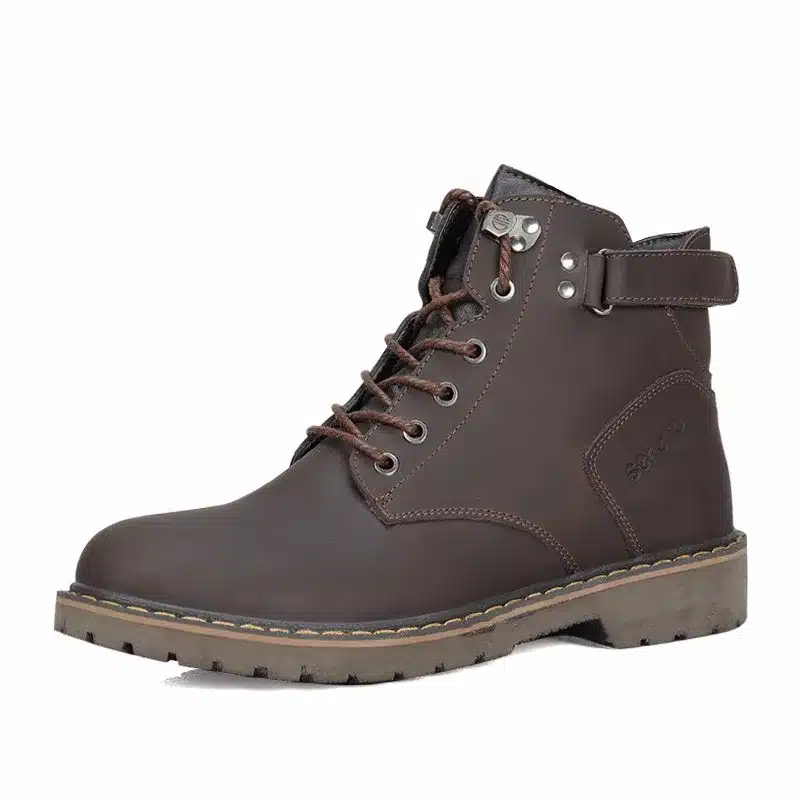 SERENE Brand 2017 Fashion Men Boots Plus Size 37~45 Winter Boot Casual Shoes British Style Tooling Boots Desert Boots Work Shoes 8