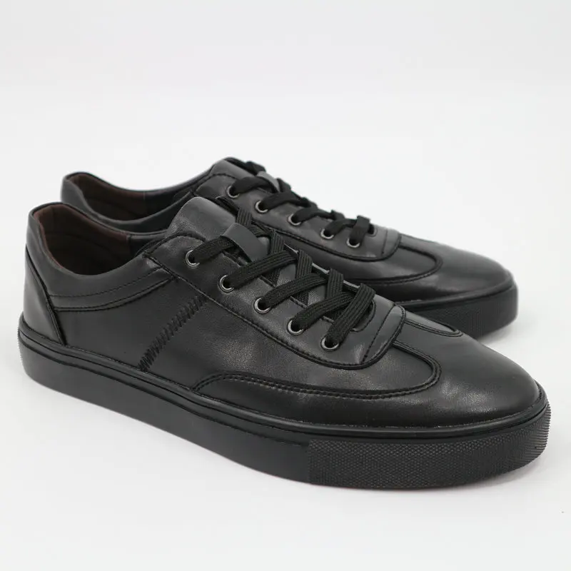 Dekesen Genuine leather men casual shoes Size 35~49 comfortable fashion men shoes,Lace-Up Shoes Natural Cow Leather Loafers 14