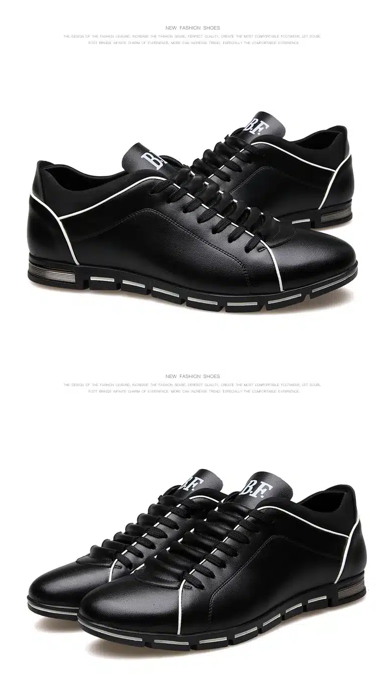 Plus size 37-48 Brand Men Shoes England Trend Casual Leisure Shoes Leather Shoes Breathable For Male Footear Loafers Men's Flats 11
