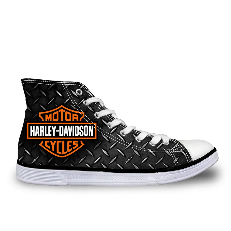 FORUDESIGNS Cool Men's High Top Canvas Shoes Classic High-top Flat Shoe Casual Men Lace-up Vulcanized Shoes for Male Zapatos Man 15