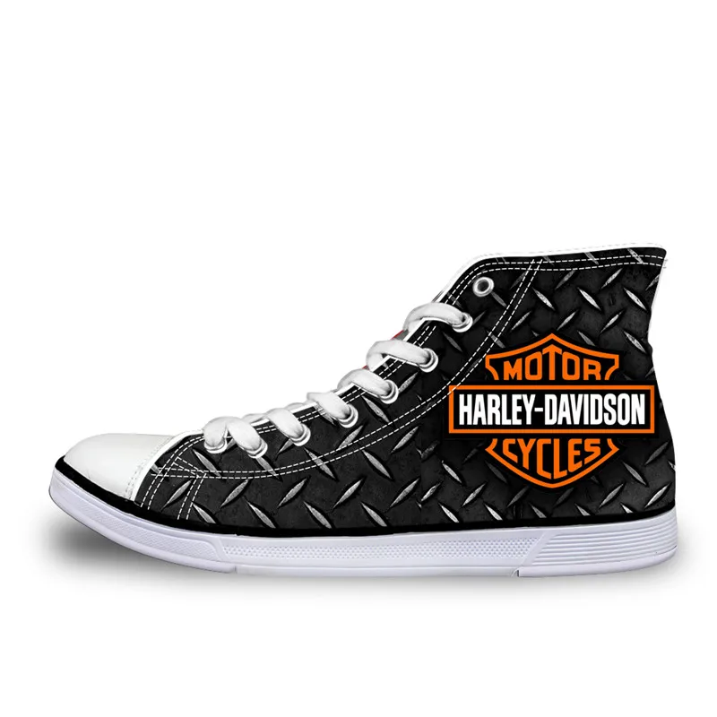 FORUDESIGNS Cool Men's High Top Canvas Shoes Classic High-top Flat Shoe Casual Men Lace-up Vulcanized Shoes for Male Zapatos Man 16