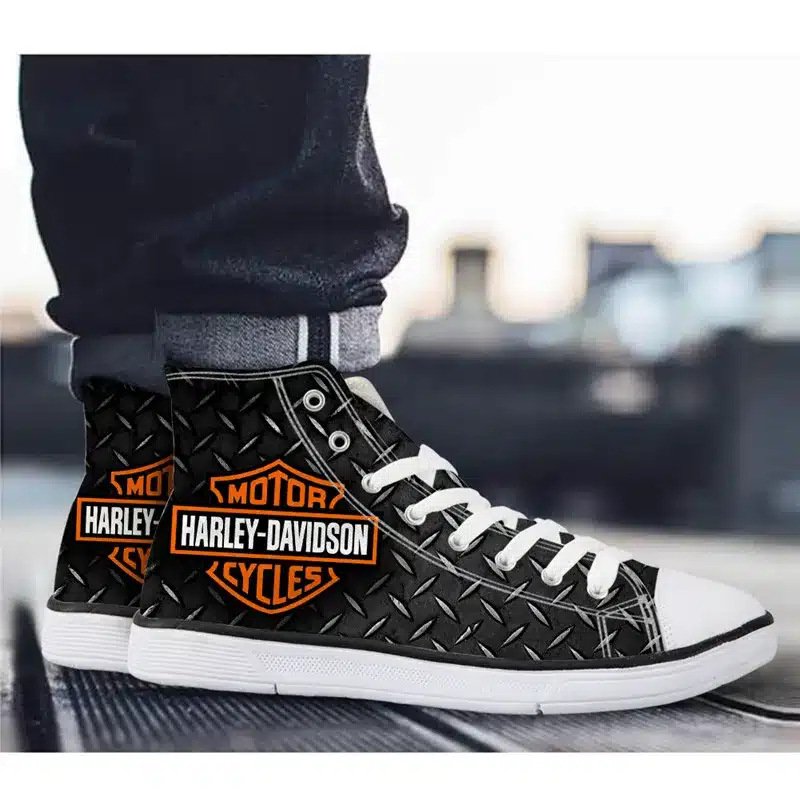 FORUDESIGNS Cool Men's High Top Canvas Shoes Classic High-top Flat Shoe Casual Men Lace-up Vulcanized Shoes for Male Zapatos Man 17