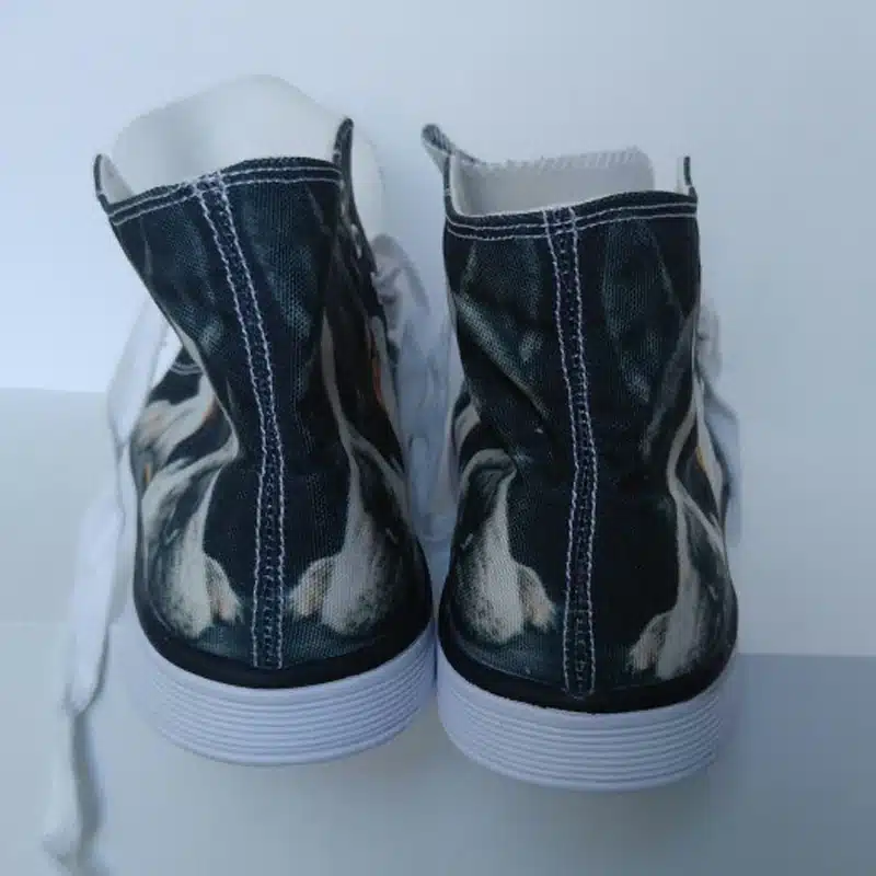 FORUDESIGNS Hot Mens High Top Canvas Shoes Classic Men Lace-up Vulcanized Shoes Cool Super Hero Deadpool Printed High-top Shoes 21