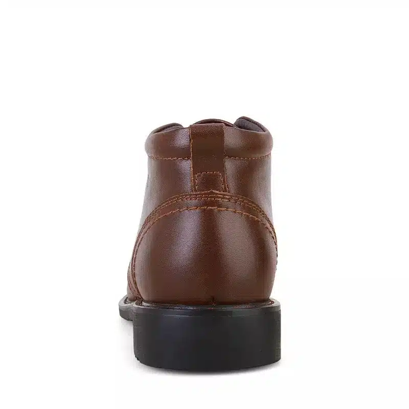 Genuine Leather Men Boots, Handmade Super Warm Men Winter Shoes,High Quality Ankle Boots For Autumn And Winter Shoes 24