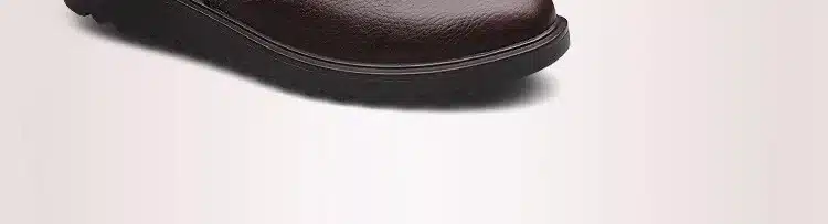 Genuine Leather Men Boots Comfortable Fashion Men Winter Shoes,Top Quality Handmade Plus Size Men Winter Snow Boots 26
