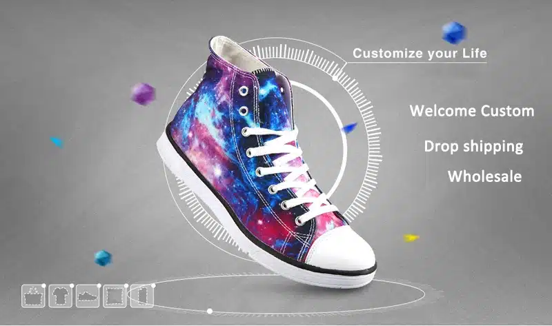 FORUDESIGNS Casual Men's Shoes Fashion 3D Animal Vulcanized Shoes,Cool 3D Tiger Dog Husky Classic Men High Top Canvas Flat Shoes 11