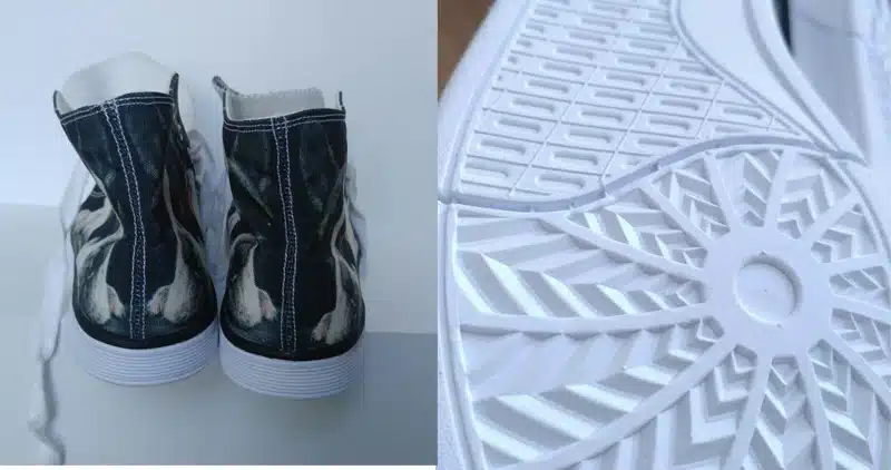 FORUDESIGNS Casual Men's Shoes Fashion 3D Animal Vulcanized Shoes,Cool 3D Tiger Dog Husky Classic Men High Top Canvas Flat Shoes 18