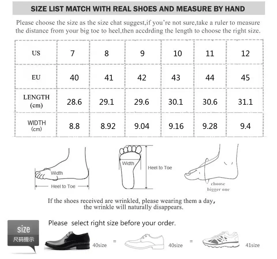 OSCO Fashion Men Shoes Genuine Leather Men Dress Shoes Brand Luxury Men's Business Casual Classic Gentleman Shoes Man #RU0001 19