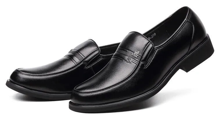 Plus Size Shoes For Men 46 47 48 Autumn New Mens Dress Shoes Genuine Leather Solid Flats Free Shipping 17