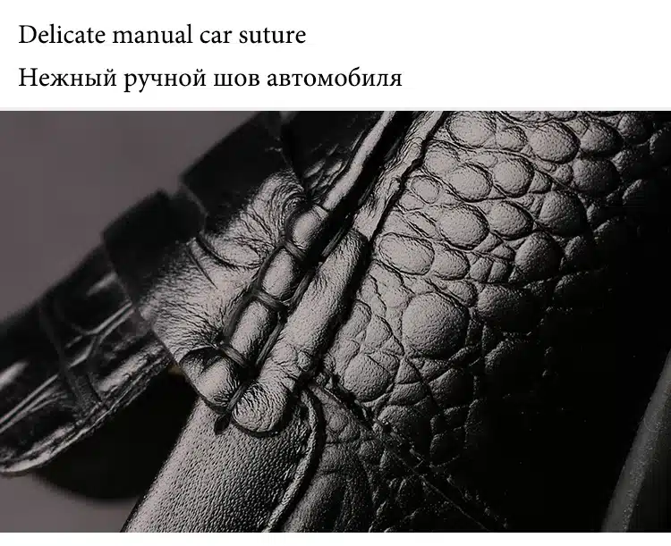 MVVT 2017 New Slip-On Men Formal Shoes Basic Dress Shoes Genuine Leather Shoes Men Fashion Crocodile Grain Men Flats 21