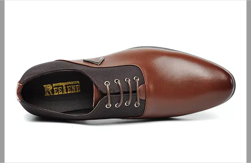 Fashion Mens Pointed Toe Dress Shoes,Summer Men Shoes Luxury Brand 2016 High Quality Men PU Shoes Oxford Shoes For Men Zapatos 18