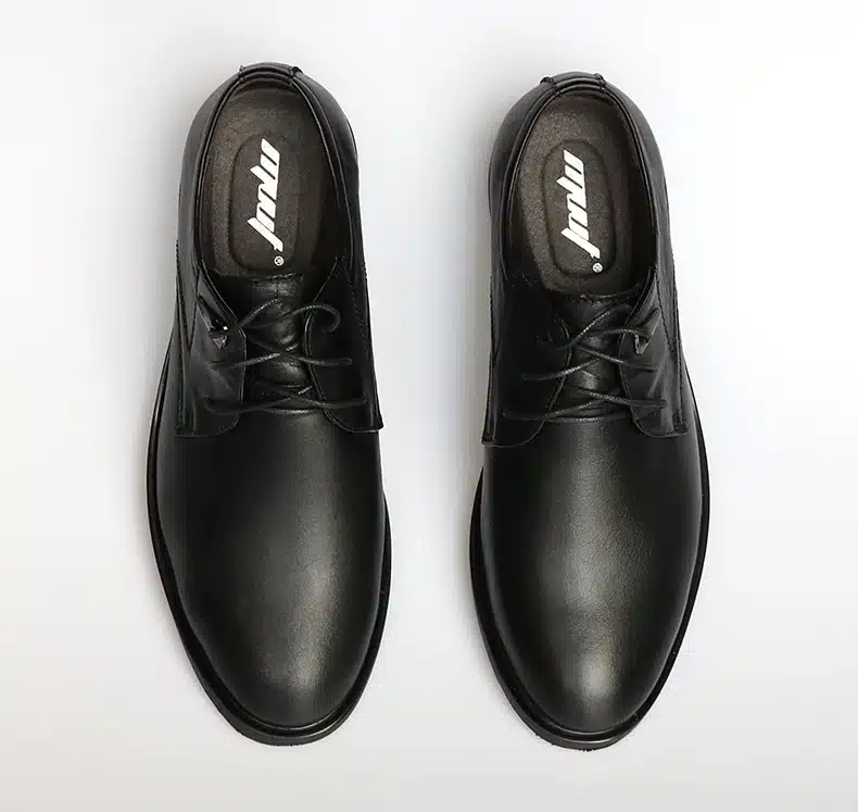 MVVT Plus Size Genuine Leather Dress Shoes Fashion Pointed Toe Men Oxfords High Quality Men Shoes Solid Men Flats Shoes 19