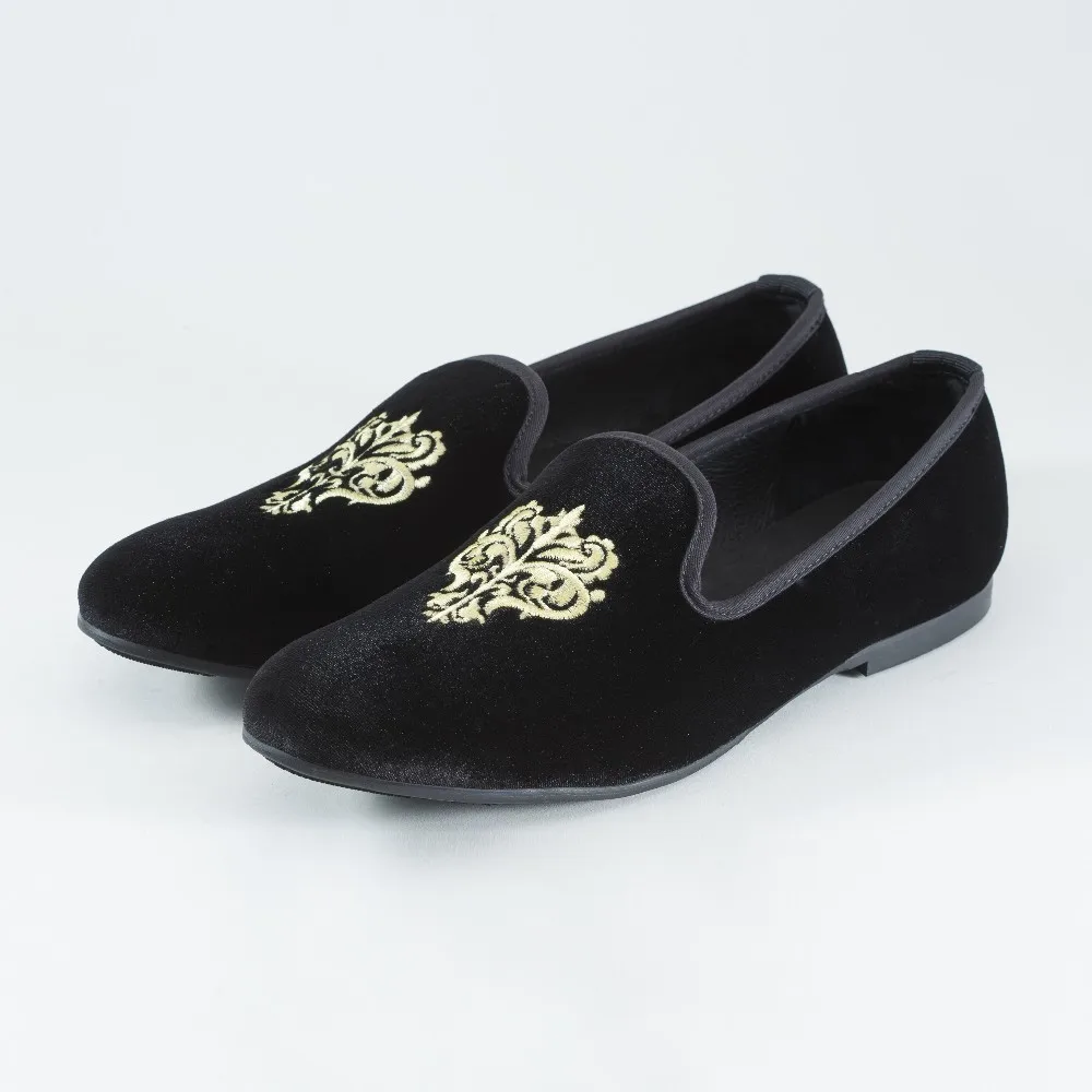 New Fashion Men Velvet Shoes British Men's Flats Smoking Slippers Men Loafers Dress Shoes Black Casual Shoes Big Size US 7-13 12