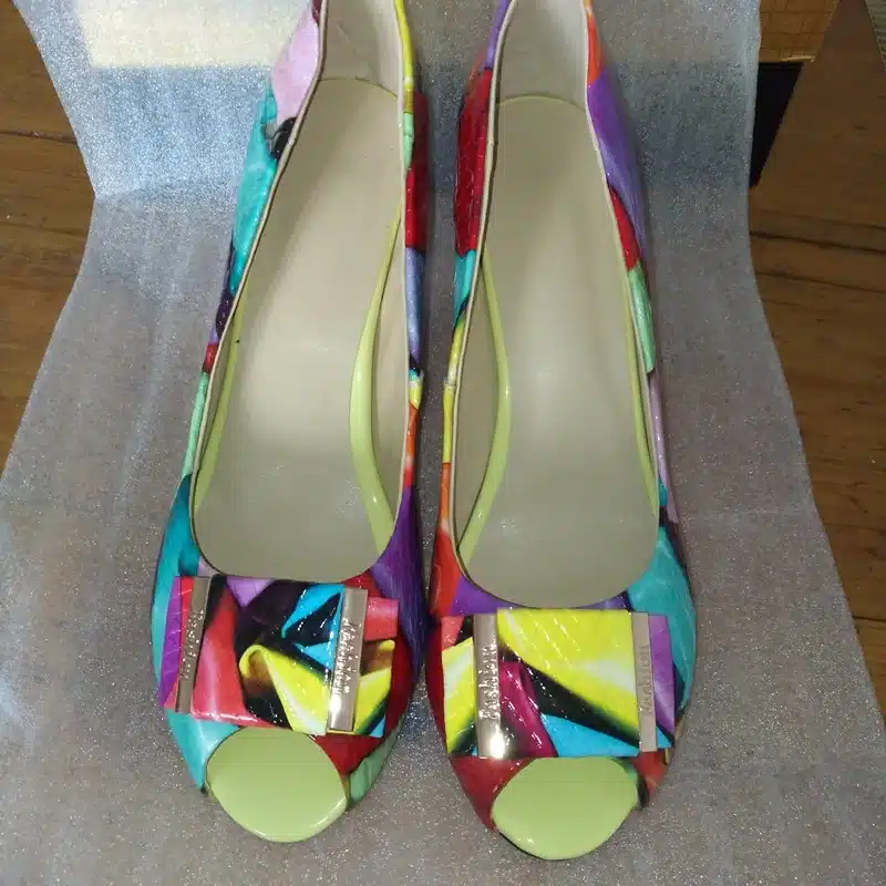 EGONERY fashion pumps shoes 2017 summer women high heels open toe shoes woman office shoes plus size party ladies dance pumps 13