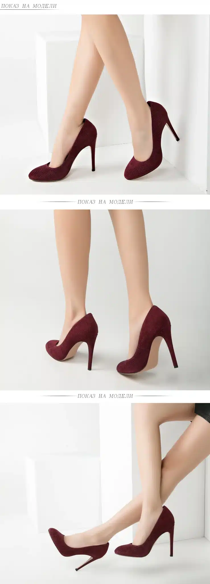 Genuine leather pumps 2017 High heels shoes womanThin heel women shoes 35-40 Round Toe Fashion shoe Free shipping BASSIRIANA 13