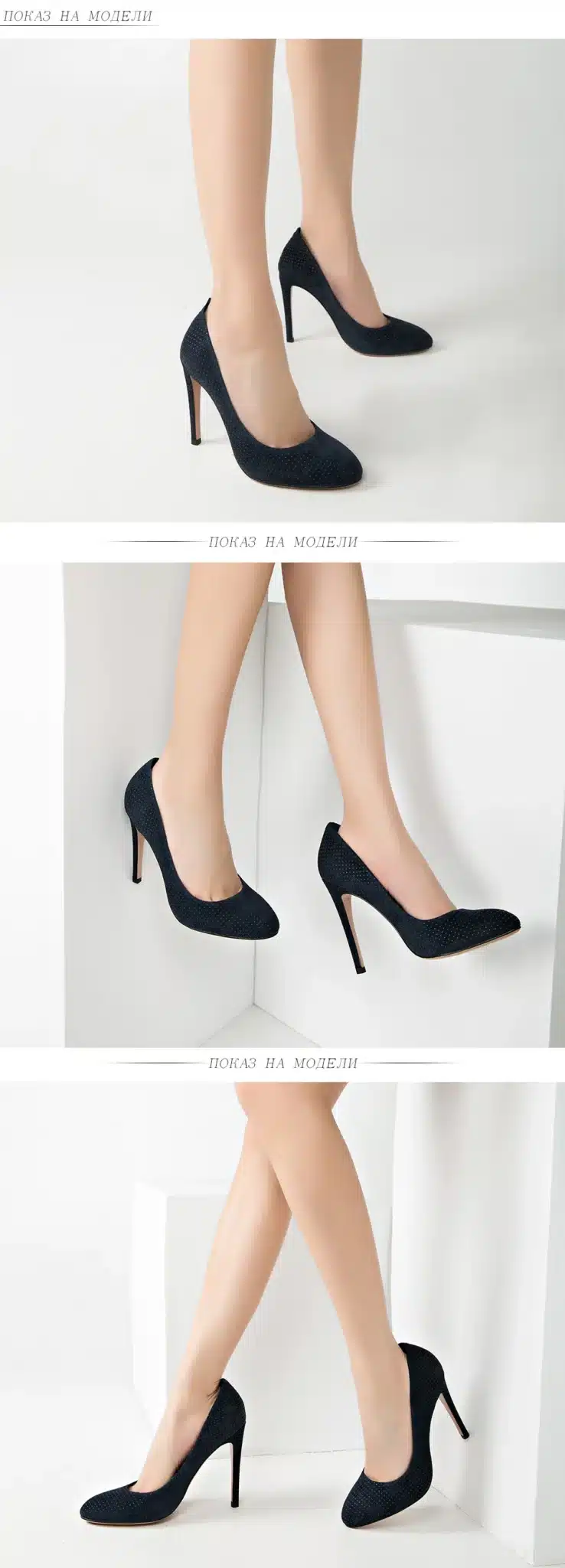 Genuine leather pumps 2017 High heels shoes womanThin heel women shoes 35-40 Round Toe Fashion shoe Free shipping BASSIRIANA 14