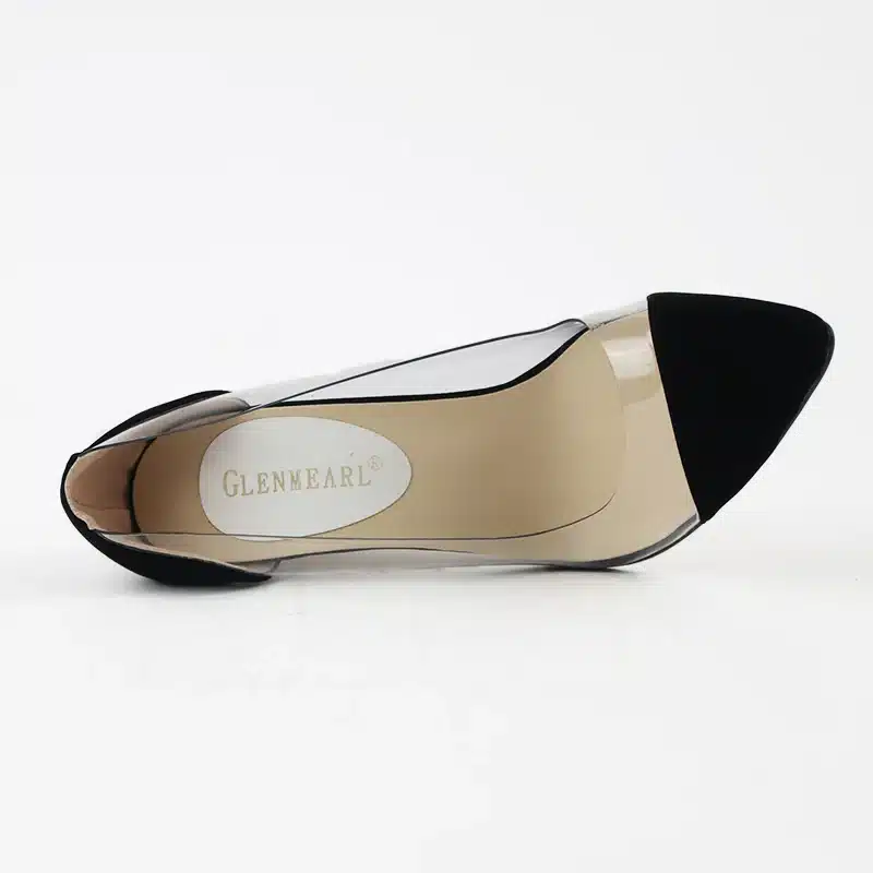 2017 Spring Autumn Sexy Pointed Women Pumps High-heeled Women Shoes Beige Black White High Heels Wedding Shoes Plus Size 42 XP35 11