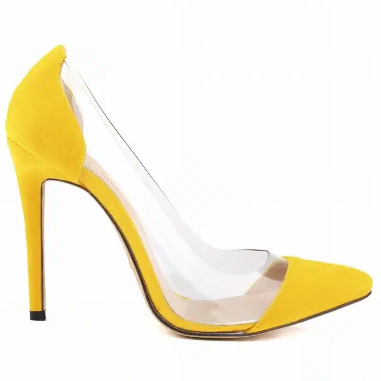2017 Spring Autumn Sexy Pointed Women Pumps High-heeled Women Shoes Beige Black White High Heels Wedding Shoes Plus Size 42 XP35 20