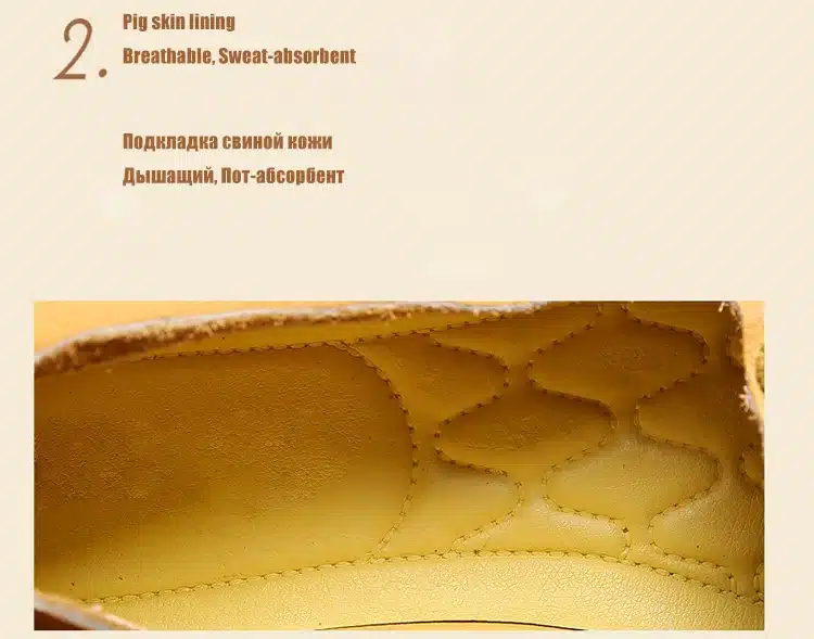 2017 New Vintage Handmade Folk Style Women Flats Casual Shoes Genuine Leather Lady Soft Bottom Shoes for Mother Fashion Loafers 16