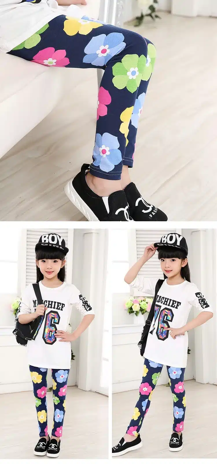 Baby Kids Childrens printing Flower Toddler Classic Leggings girls pants Girls legging 2-14Ybaby girl leggings 39