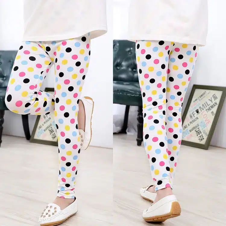 Baby Kids Childrens printing Flower Toddler Classic Leggings girls pants Girls legging 2-14Ybaby girl leggings 46