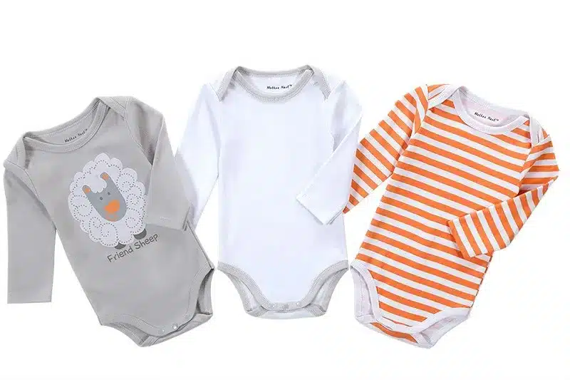 100% Cotton Baby Bodysuit 3pieces/lot Autumn Newborn Cotton Body Baby Long Sleeve Underwear Next Infant Boy Girl Pajamas Clothes 9