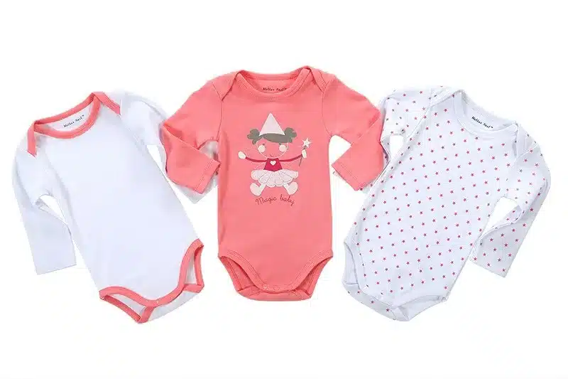 100% Cotton Baby Bodysuit 3pieces/lot Autumn Newborn Cotton Body Baby Long Sleeve Underwear Next Infant Boy Girl Pajamas Clothes 11