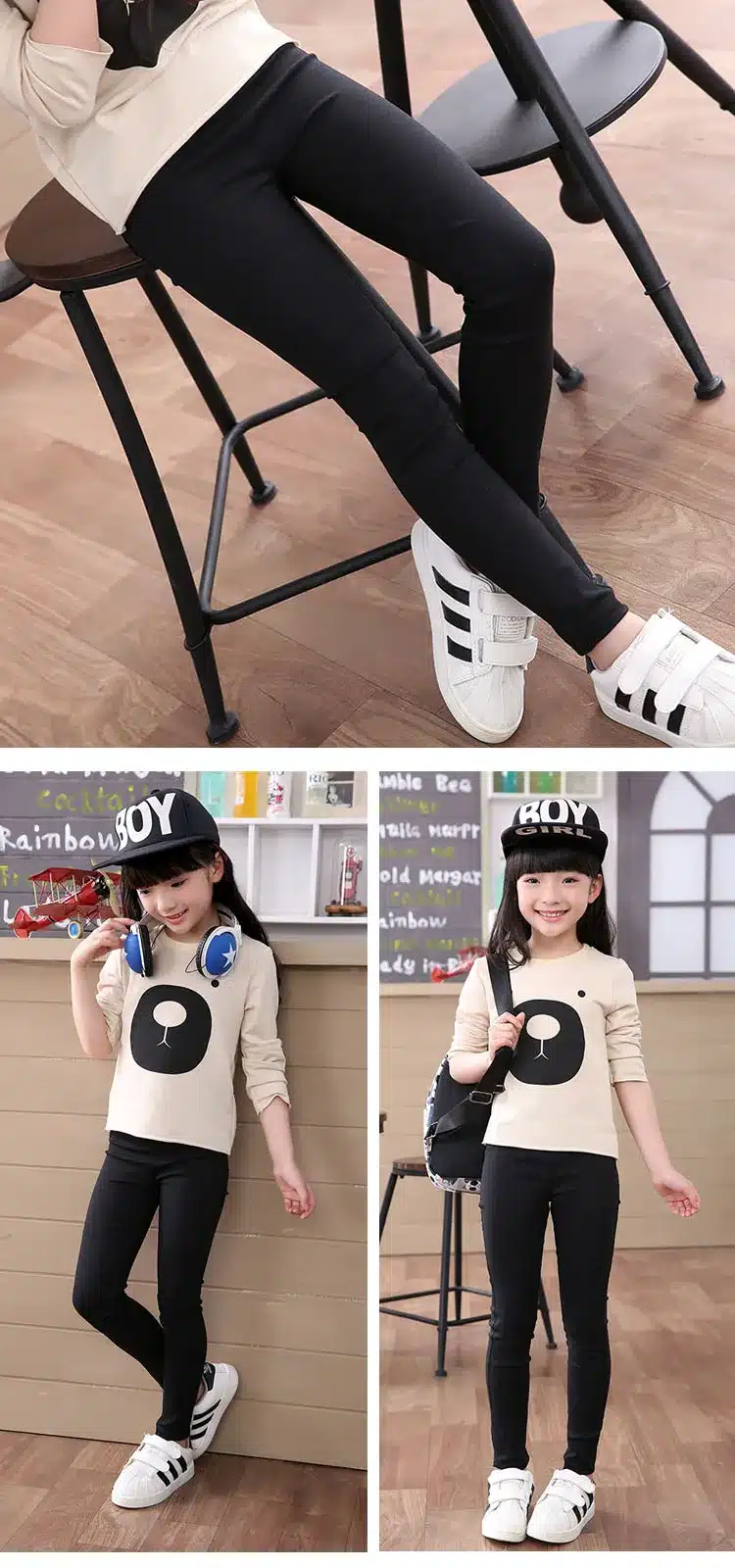 sheecute girls pants childrens candy color pencil pants Kids skinny full length trousers for 3-12Y SQB1121 8