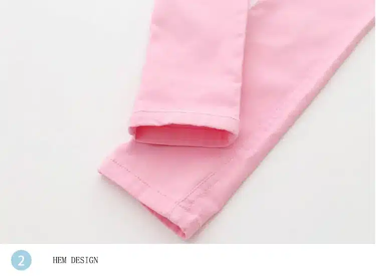 sheecute girls pants childrens candy color pencil pants Kids skinny full length trousers for 3-12Y SQB1121 21