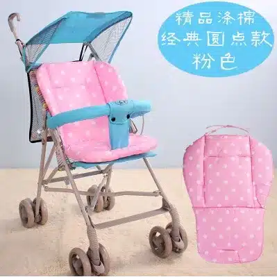 Baby Car Seat Pad Pram,Comfortable Cotton Baby Infant Stroller Seat Cover,Pushchair Cushion Mattress Sale,5 Optional Color 13
