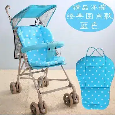 Baby Car Seat Pad Pram,Comfortable Cotton Baby Infant Stroller Seat Cover,Pushchair Cushion Mattress Sale,5 Optional Color 14