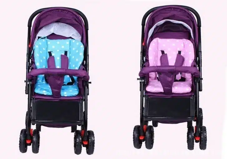 Baby Car Seat Pad Pram,Comfortable Cotton Baby Infant Stroller Seat Cover,Pushchair Cushion Mattress Sale,5 Optional Color 18