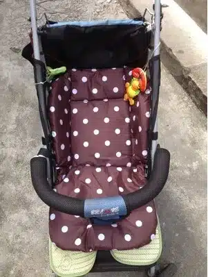 Baby Car Seat Pad Pram,Comfortable Cotton Baby Infant Stroller Seat Cover,Pushchair Cushion Mattress Sale,5 Optional Color 39