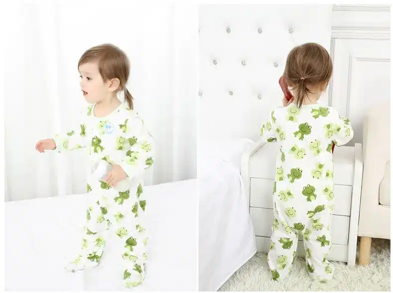 HHTU Baby Rompers clothes long sleeved coveralls for newborns Boy Girl Polar Fleece baby Clothing for Autumn/Winter 12