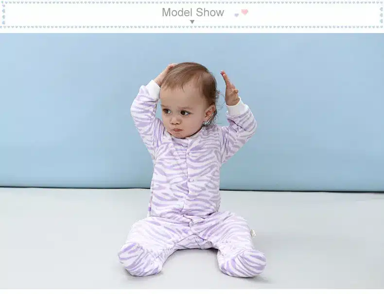 HHTU Baby Rompers clothes long sleeved coveralls for newborns Boy Girl Polar Fleece baby Clothing for Autumn/Winter 15