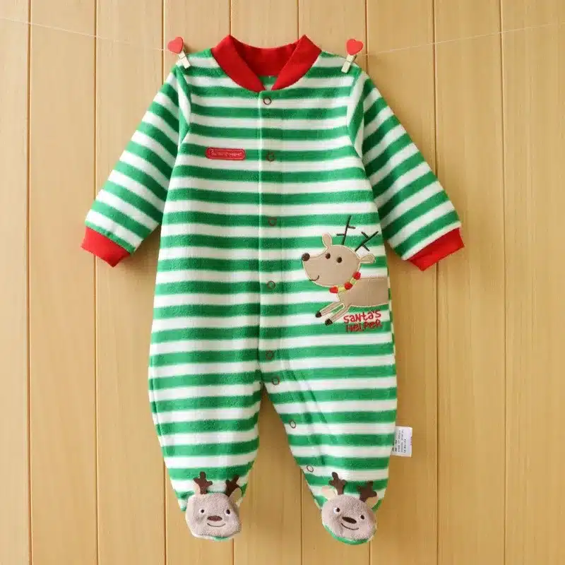 New 2015 Autumn / Winter Baby Rompers clothes Long sleeved coveralls for newborns Boy Girl Polar Fleece baby Clothing 10