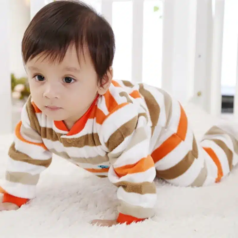 New 2015 Autumn / Winter Baby Rompers clothes Long sleeved coveralls for newborns Boy Girl Polar Fleece baby Clothing 40