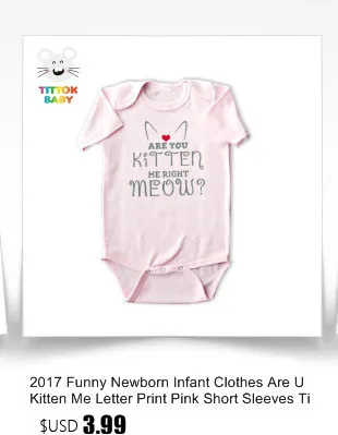 2017 letter pattern print Black White Pink Short Sleeves Baby Bodysuit baby girl boy clothes baby one-pieces outfits 3