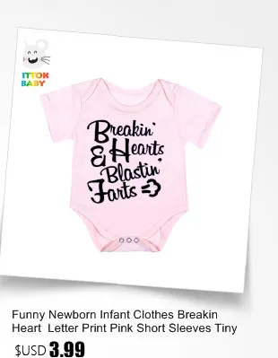 2017 letter pattern print Black White Pink Short Sleeves Baby Bodysuit baby girl boy clothes baby one-pieces outfits 4