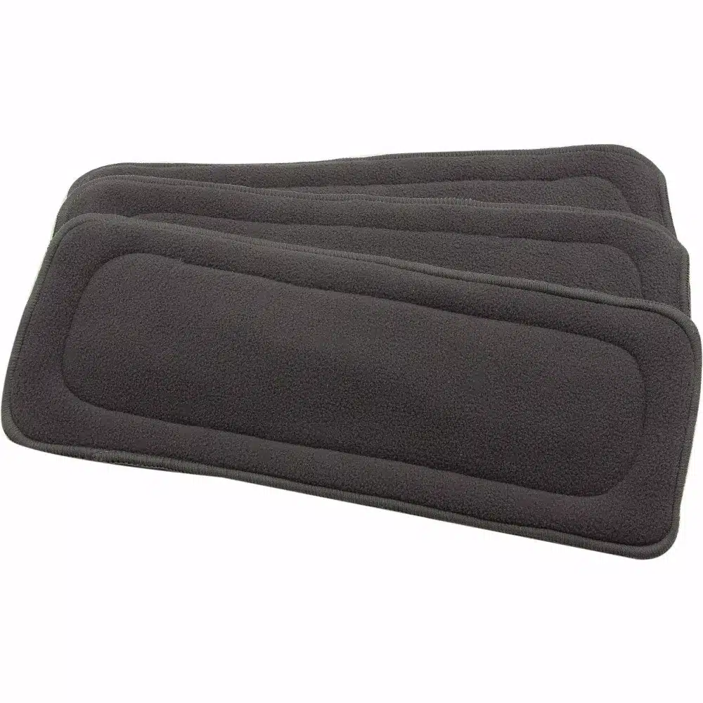 [Mumsbest]10 pcs Bamboo Charcoal Inserts For Baby Cloth Diaper Reusable Washable Inserts Liners For Real Pocket Cloth Nappy 21
