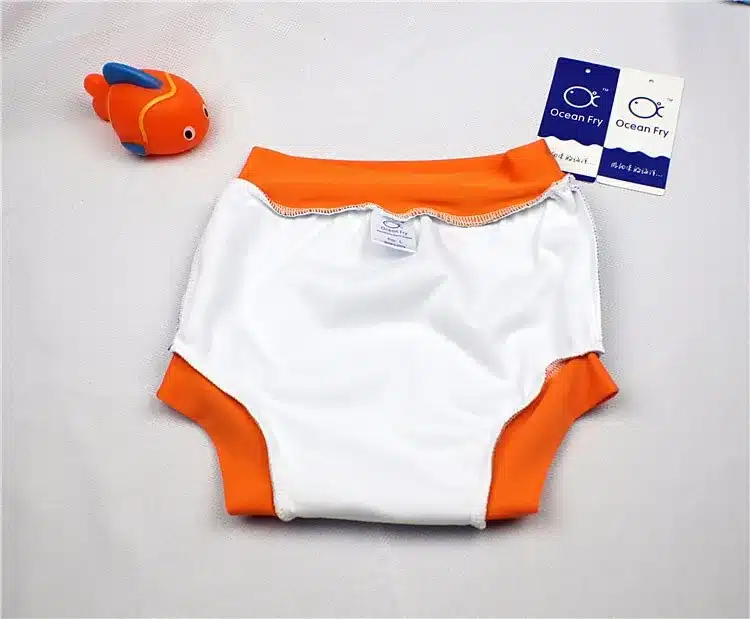 High Waist Baby Swim Diaper for Boys Waterproof Spa Swim Diapers for Swimming Nappies Washable Reusable Baby Trunks for Swimming 27